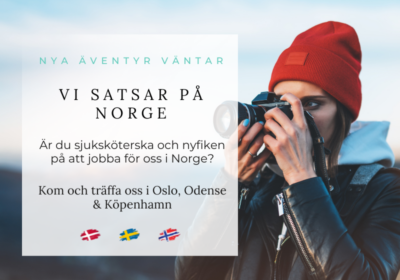 Träffa oss i Oslo, Odense & Köpenhamn